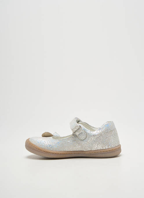 Ballerines impression bout rond argent PRIMIGI fille
