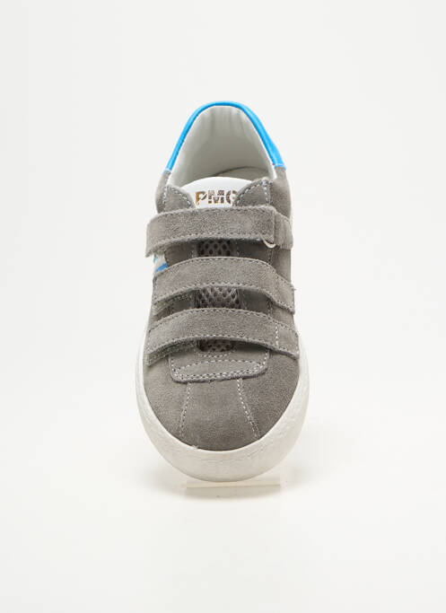 Baskets semelle amovible bout rond gris PRIMIGI garcon