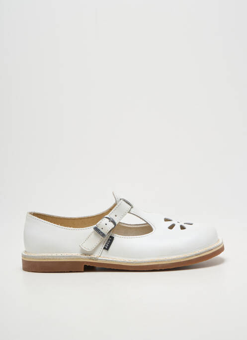 Derbies chiquet chiquet blanc ASTER fille