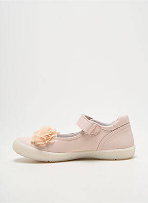 Ballerines semelle amovible bout rond rose FRANCO ROMAGNOLI fille