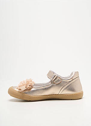 Ballerines semelle amovible bout rond argent FRANCO ROMAGNOLI fille