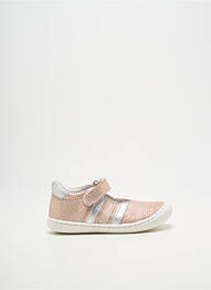 Ballerines impression bout rond rose BELLAMY fille