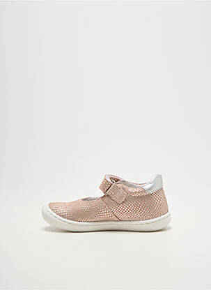 Ballerines impression bout rond rose BELLAMY fille