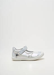 Ballerines impression bout rond argent BELLAMY fille