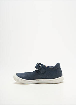 Ballerines tissage tissage pailleté bout rond bleu BELLAMY fille