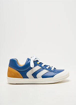 Baskets voute plantaire bout rond bleu BELLAMY garcon