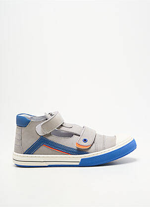 Baskets voute plantaire bout rond gris BELLAMY garcon