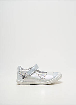 Ballerines impression bout rond argent BELLAMY fille