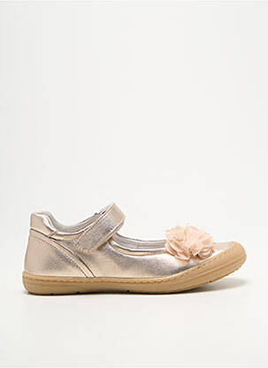 Ballerines semelle amovible bout rond argent FRANCO ROMAGNOLI fille