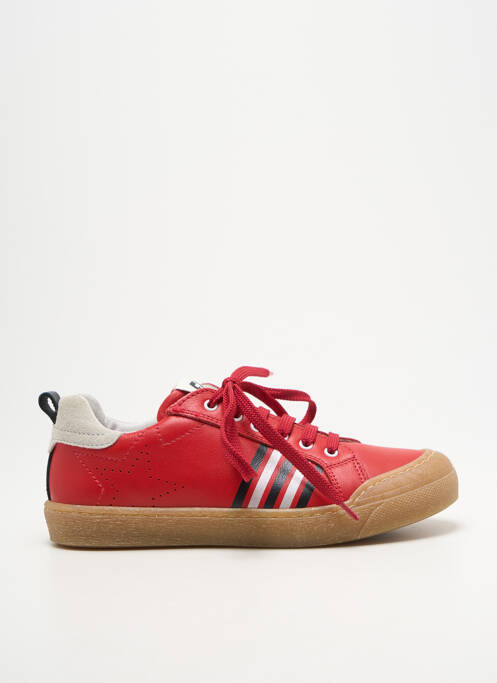 Baskets voute plantaire bout rond rouge FRANCO ROMAGNOLI garcon