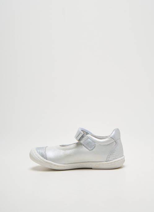 Ballerines impression bout rond argent BELLAMY fille