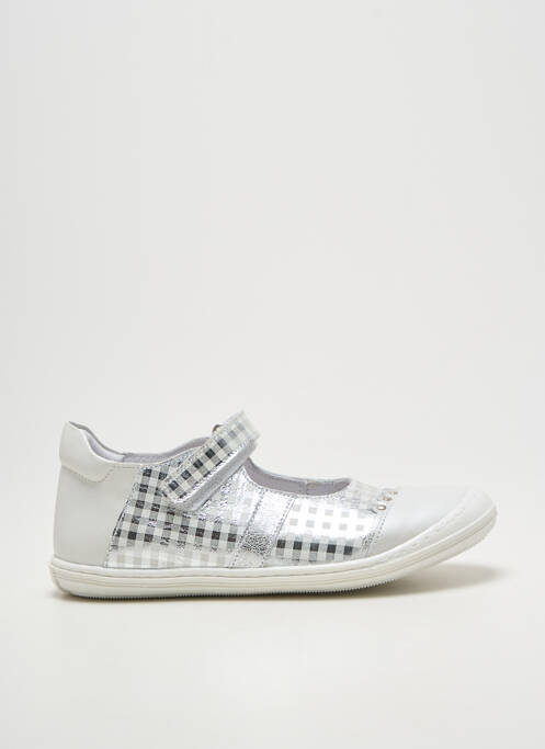 Ballerines impression bout rond argent BELLAMY fille