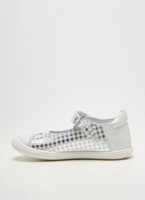 Ballerines impression bout rond argent BELLAMY fille