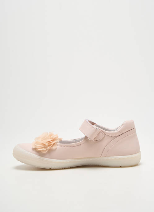 Ballerines semelle amovible bout rond rose FRANCO ROMAGNOLI fille