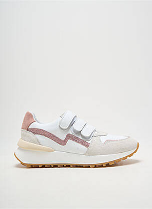 Baskets voute plantaire bout rond rose GBB fille