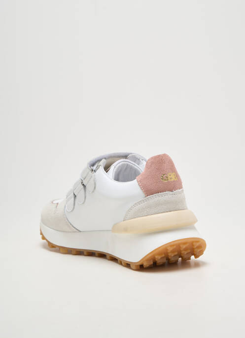 Baskets voute plantaire bout rond rose GBB fille