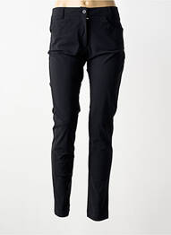 Pantalon slim stretch taille normale noir PLATINE COLLECTION femme