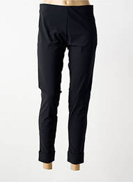 Pantalon 7/8 stretch taille normale noir PLATINE COLLECTION femme