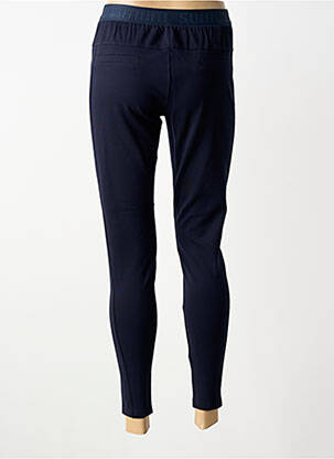 Pantalon 7/8 stretch bleu SUMMUM femme