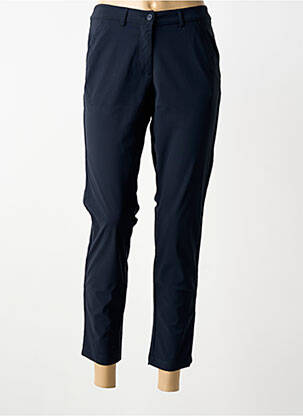 Pantacourt stretch taille normale bleu PLATINE COLLECTION femme