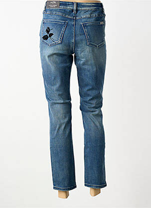 Jeans coupe slim stretch taille normale bleu JOSEPH RIBKOFF femme
