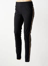 Pantalon slim taille élastique taille normale noir LISETTE L femme