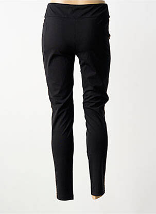Pantalon slim taille élastique taille normale noir LISETTE L femme