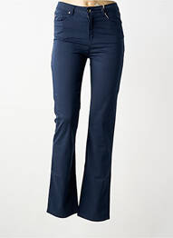 Jeans coupe slim stretch taille normale bleu VOTRE NOM femme