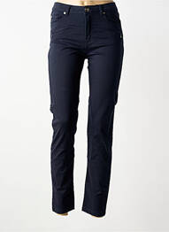 Jeans coupe slim stretch taille normale bleu VOTRE NOM femme