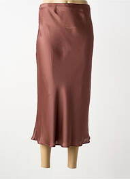 Jupe longue doublure marron JOSEPH RIBKOFF femme