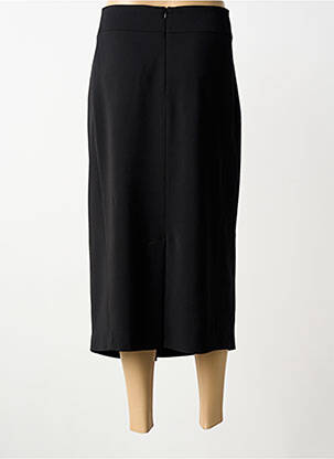 Jupe longue tissage crêpe noir PERSONA BY MARINA RINALDI femme