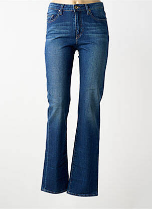 Jeans bootcut taille normale taille normale bleu fonce VOTRE NOM femme