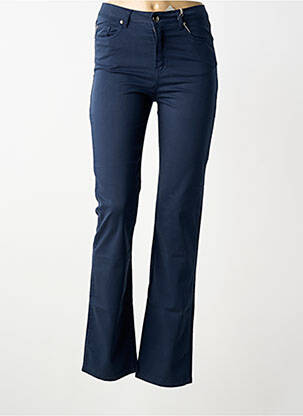 Jeans coupe slim stretch taille normale bleu VOTRE NOM femme