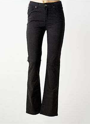 Jeans coupe slim stretch taille normale noir VOTRE NOM femme