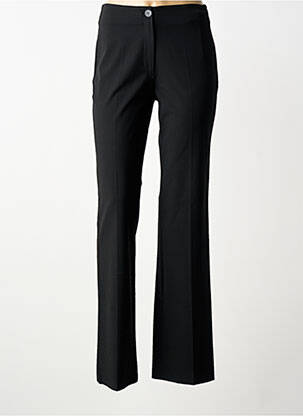 Pantalon 7/8 taille haute taille haute noir STEILMANN femme