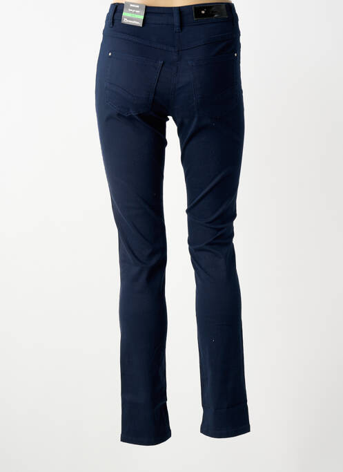 Jeans coupe slim stretch taille haute bleu BRANDTEX femme