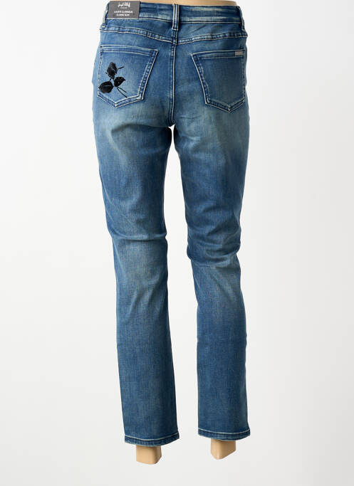 Jeans coupe slim stretch taille normale bleu JOSEPH RIBKOFF femme