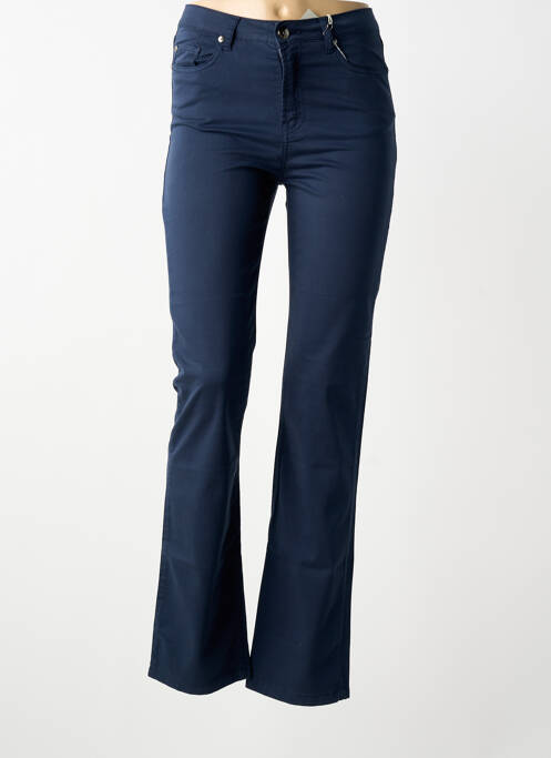 Jeans coupe slim stretch taille normale bleu VOTRE NOM femme