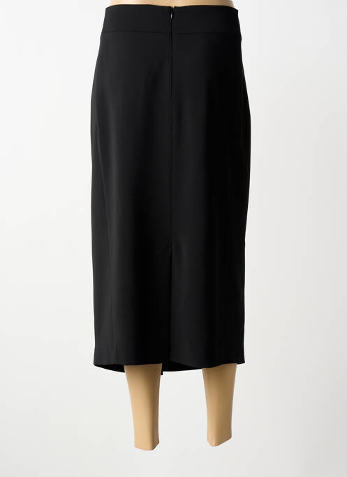 Jupe longue tissage crêpe noir PERSONA BY MARINA RINALDI femme