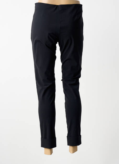 Pantalon 7/8 stretch taille normale noir PLATINE COLLECTION femme