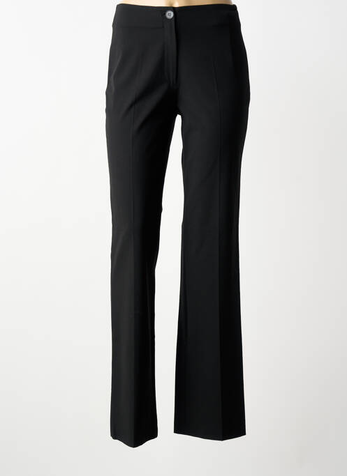 Pantalon 7/8 taille haute taille haute noir STEILMANN femme