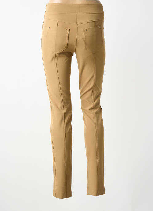 Pantalon slim stretch taille normale beige SPORTALM femme