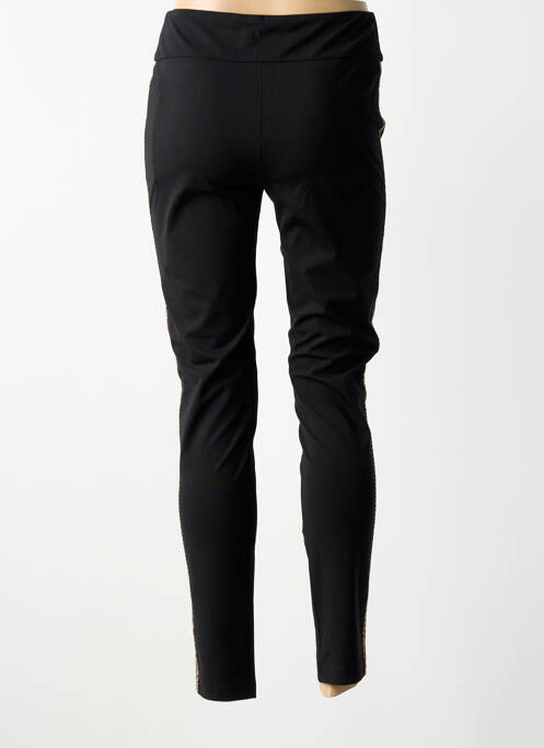 Pantalon slim taille élastique taille normale noir LISETTE L femme