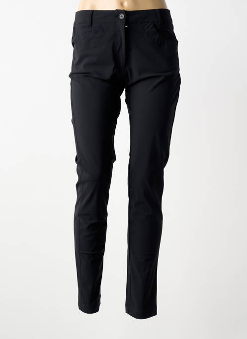 Pantalon slim stretch taille normale noir PLATINE COLLECTION femme