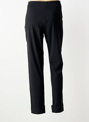 Pantalon droit stretch taille normale noir PLATINE COLLECTION femme
