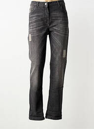 Jeans coupe droite stretch taille normale gris PERSONA femme