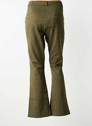 Pantalon flare stretch taille normale vert SUMMUM femme