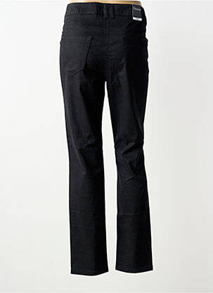 Pantalon slim tissage popeline taille normale noir GARDEUR femme