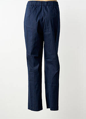 Pantalon droit stretch taille normale bleu PERSONA BY MARINA RINALDI femme