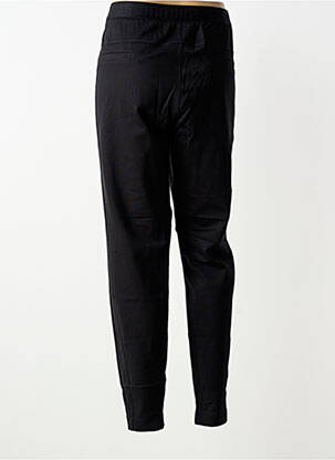 Pantalon slim taille élastique taille normale noir SUMMUM femme